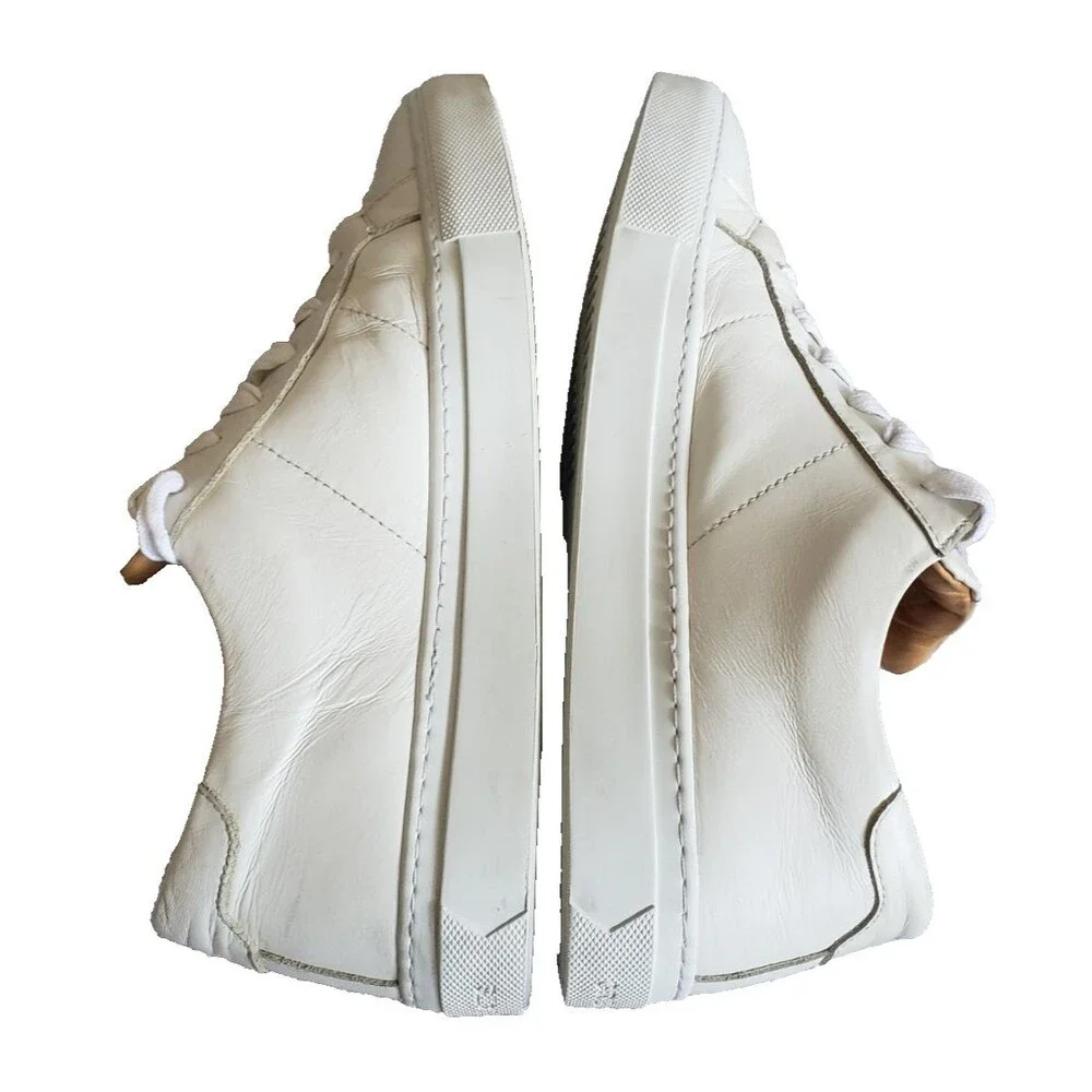 GREATS Brooklyn Shoes Mens Sz 9 Regent 2.0 Casual Low Top Sneakers White Leather